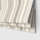 Laura Ashley Awning Stripe Dove Grey Motorised Blinds Uk
