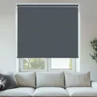 Durham Blackout Denim No Drill Roller Blinds - Shop Now