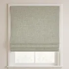 Maverick Greige Deluxe Roman Blinds