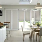 Bifold Clickfit Latte Pleated Blind