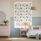 Alice In Wonderland Blackout Ivory Roller Blind