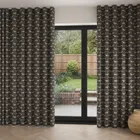 Emily Bond Peggy Smoke Wave Curtain Blinds Uk