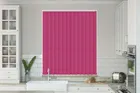 Chloe Lipstick Pink - Moisture Resistant Vertical Blind
