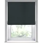 Lora Carbon Deluxe Roman Blinds