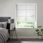 Insta Fit No Drill Carpi Voile Fog Roller Blinds - Fit In 30 Secs