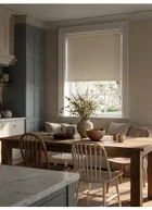 Domino Ivory Blackout Roller Blind