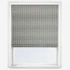 Moon Netherfield Aqua Rust Roman Blind