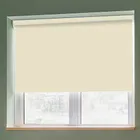 Banlight Duo Fr Vanilla (blackout) Flame Retardant Roller Blinds