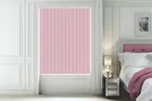 Ibiza Pink - Blackout Vertical Blind