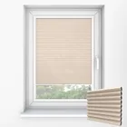 Duoshade Mosaic Vanilla Perfect Fit Honeycomb Blinds Perfect Fit Pleated Blinds