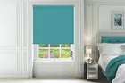 Cambridge Safe+ Turquoise - Fire Retardant & Moisture Resistant Blackout Roller Blind
