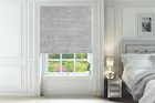 Constance Silver - Luxury Crushed Velvet Roman Blind
