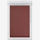Optima Dimout Merlot Red Perfect Fit Roller Blind