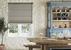 Soft Chevron Brown - Roman Blind