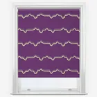 Sonova Studio Retro Wave Purple Fuchsia Roller Blind