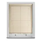 50mm Wood Essence Wooden Venetian Made To Measure Blind Linara Cream