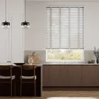Morning Mist & Fossil Wooden Blind - 50mm Slat