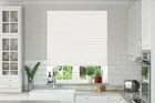 Concorde Bleached White Oak Wood Grain - 50mm Slat Faux Wooden Blind