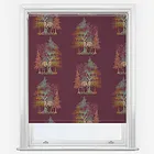 Sonova Studio Cairngorms Deep Red Roller Blind