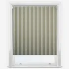 Emily Bond Parasol Stripe Taupe Roller Blind