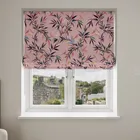 Sara Miller Bamboo Soft Pink Blinds Uk