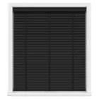 Midnight Haze Black Real Wood With Tapes Motorised Uk - Motorised Blinds