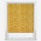 Sonova Studio Arch Deco Gold Roller Blind