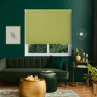 Origin Vine Green Pelmet Roller Blind