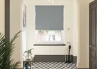 Kyoto Faux Silk Sea Grey - Roman Blind