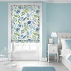 Zest Bluebell Roman Blinds