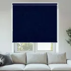 Warwick Navy Pelmet Roller Blinds - Stylish Window Solution