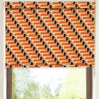 Orla Kiely Dog Show Made To Measure Blackout Roller Blind Persimmon