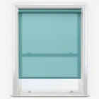 Deluxe Plain Ocean Green Roller Blind