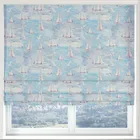 Ante Decor Sail Away Made To Measure Roman Blind Ocean