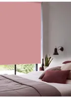 Dusky Pink Blackout Thermal Roller Blind