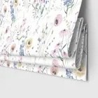 Laura Ashley Alford Meadow Delpinium Blue Motorised Blinds Uk