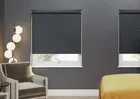 Trinity (blackout) Shadow - Motorised Roller Blind