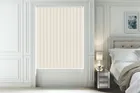 Alpha Blackout Cream - Fire Retardant & Moisture Resistant Blackout Vertical Blind