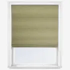 Moon Earth Olive Roman Blind