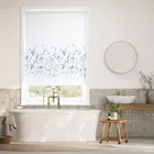 Twist2go Splash Blackout Blowing Grasses Blue Roller Blind