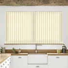 Melody Vanilla Vertical Blinds