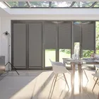Bifold Clickfit Duoluxe Ash Pleated Blind