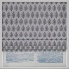 Leaf Made To Measure Roman Blind Green