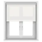 Twistfit Ribble White Blackout Motorised Blinds Uk