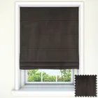 Paris Charcoal Roman Blinds