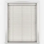 Aspect Country White With Light Cream Tapes Faux Wood Venetian Blind