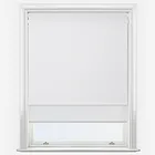 Supreme Blackout White & White Double Roller Blind