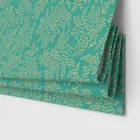 Sara Miller Little Leaves Green Motorised Blinds Uk