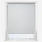 Louvolite Crush Whistler White Roller Blind