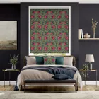 William Morris Pimpernel Teal Roller Blind